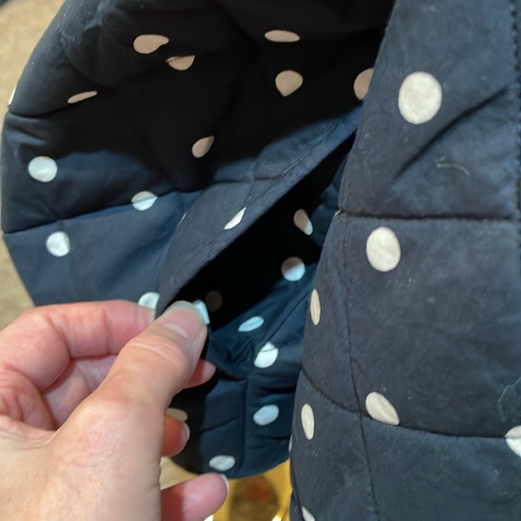 CLARE V. Petit Reversible Puff Polka Dot/ Solid/Jacket in size M/L - Picture 11 of 16